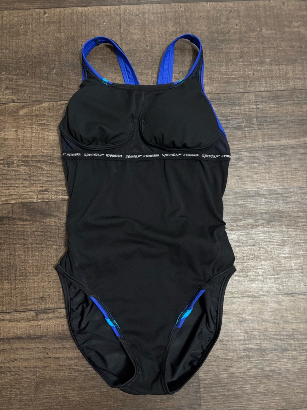 SPEEDO Woman’s Quantum Slice Hidro Bra Swimsuit Size 12 - Picture 4 of 6